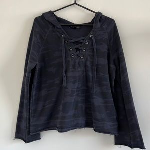 EUC Sanctuary Camo Sweatshirt Hoodie